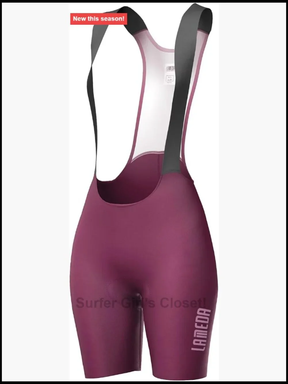 Padded Cycling Bib Shorts High Waisted Bike Shorts with Padding